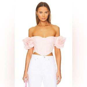 Sigma Corset Top in Soft Pink by
Bardot